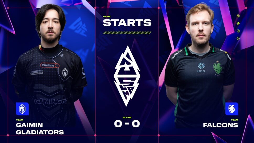 Team Falcons vs Gaimin Gladiators: Gladiators set up Grand Finals appearance cover image