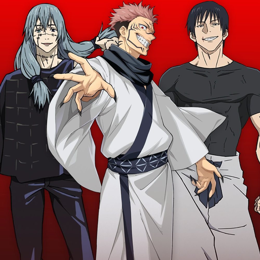 Mahito, Sukuna, and Toji (Image via VHS_Soho)