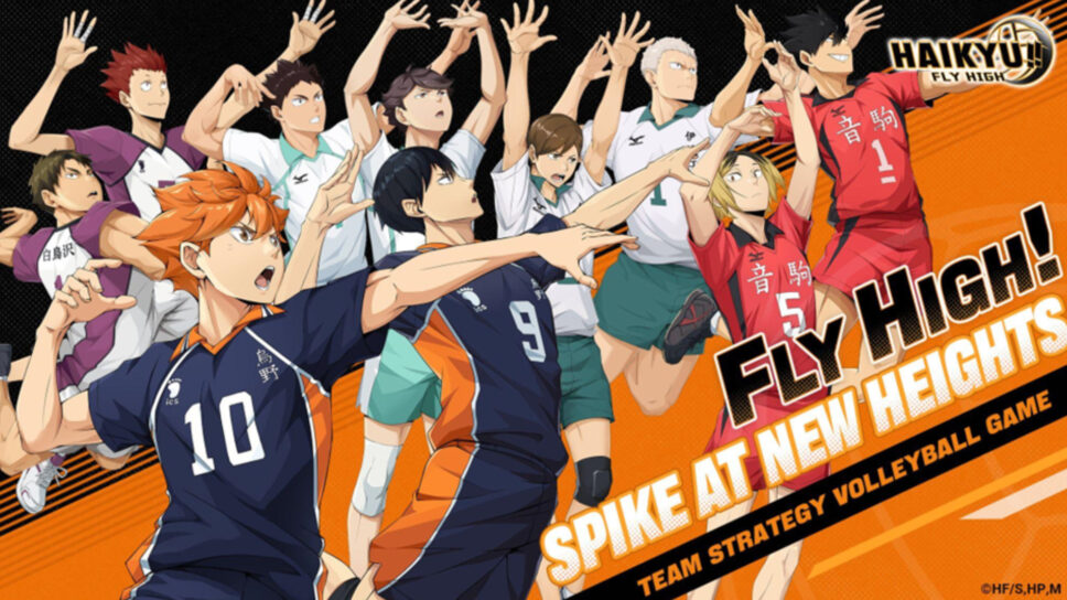 HAIKYU!! FLY HIGH volleyball mobile RPG is now open for pre-registration cover image