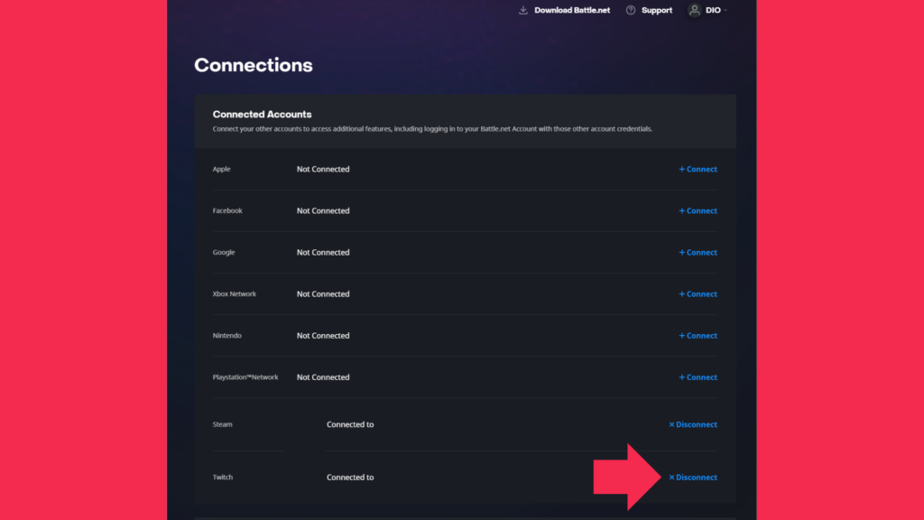 How to connect your Battle.net account to Twitch for free OWCS skins (Image via esports.gg)