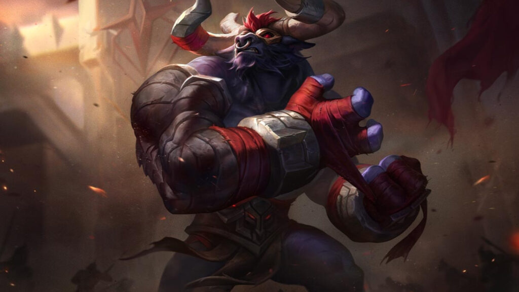 The Grand Reckoning Alistar skin (Image via Riot Games)