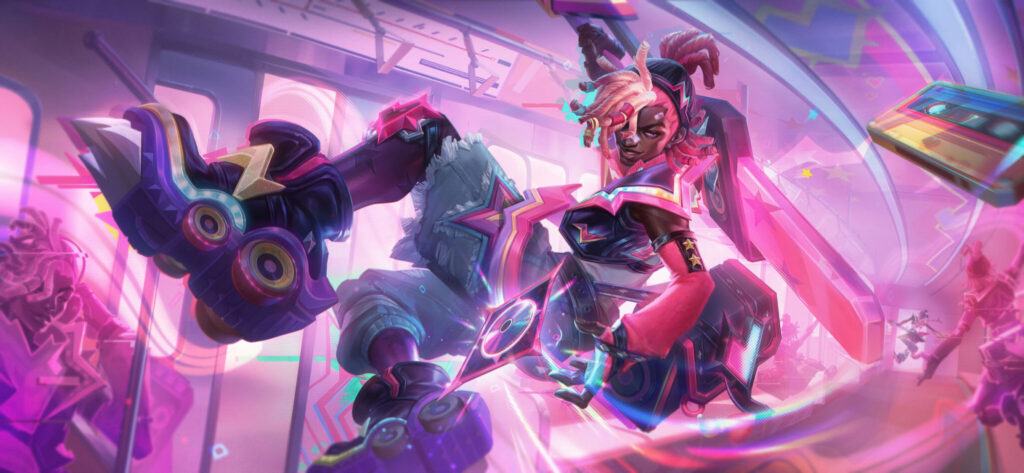 Lovestruck Ekko splash art (Image via Riot Games)