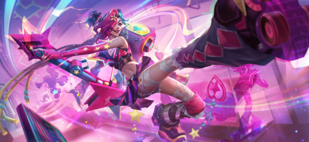 Lovestruck Jinx splash art (Image via Riot Games)