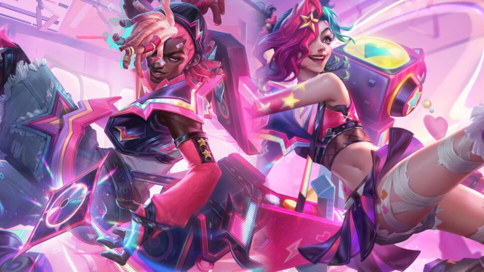 Lovestruck Jinx and Ekko skins for Timebomb fans! cover image