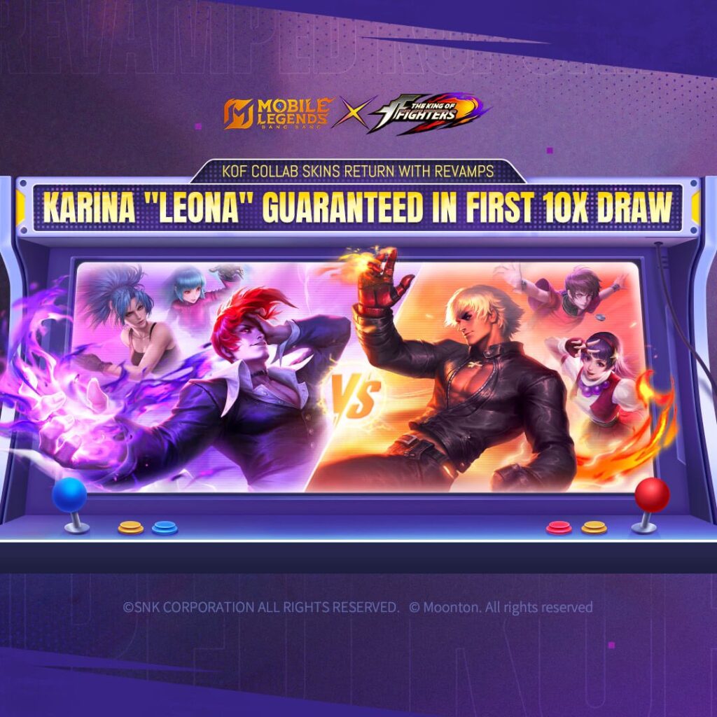 MLBB x KOF Encore 2025 Promotional Image (Image via MOONTON Games)