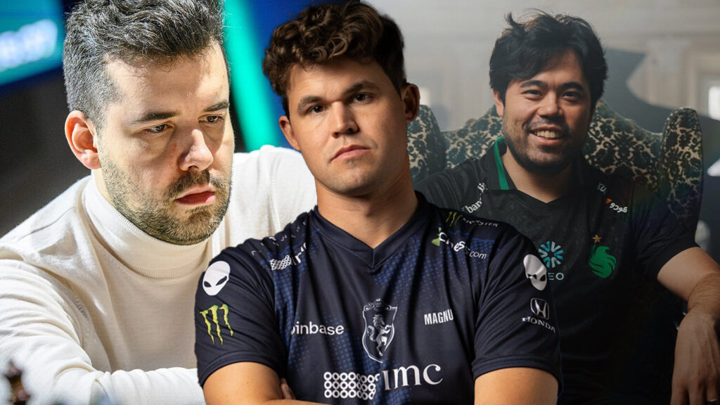 Magnus wins Chessable Masters, three chess GMs qualify for EWC (Image via esports.gg)