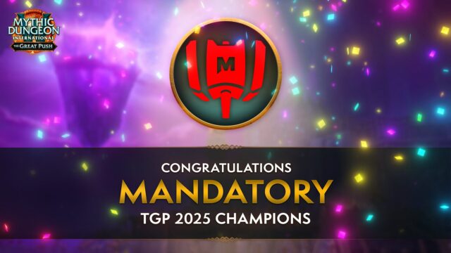 Mandatory players win WoW MDI TGP 2025: “It’s so hard to win this competition. You have to put in so much effort, so much time, so much thought.” preview image