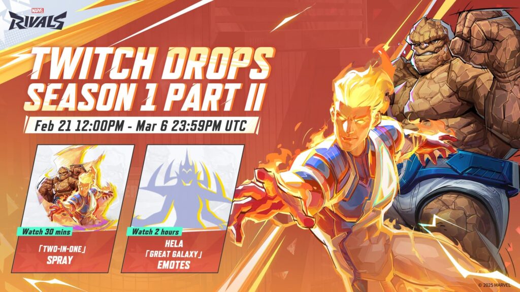 Grab a Spray and Emote just for tuning in for a couple of hours on Twitch (Image via NetEase Games)