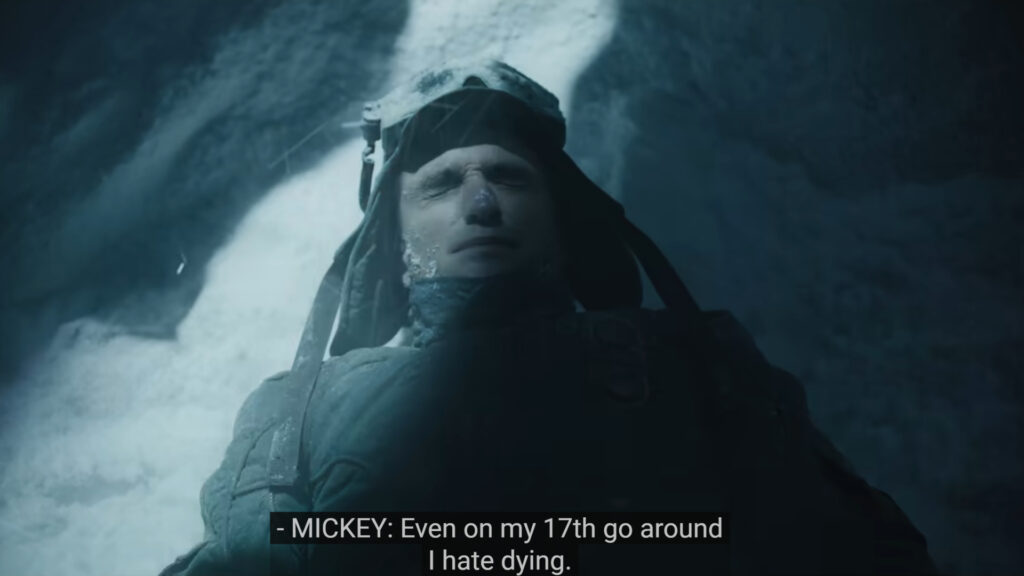 Mickey 17 trailer screenshot (Image via Warner Bros. Pictures)