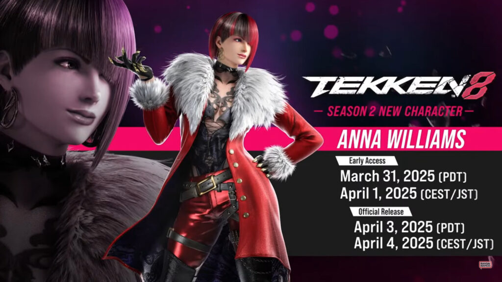 TEKKEN 8 Anna release date (Image via Bandai Namco Entertainment)