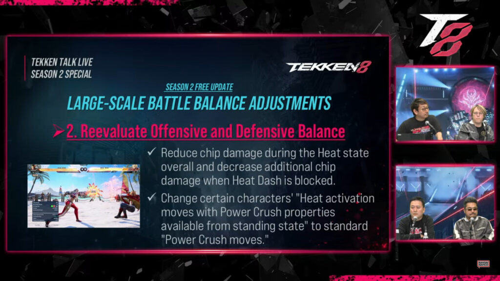 Offense and defense balance (image via Bandai Namco Entertainment)