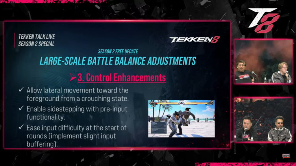 Control enhancements (image via Bandai Namco Entertainment)