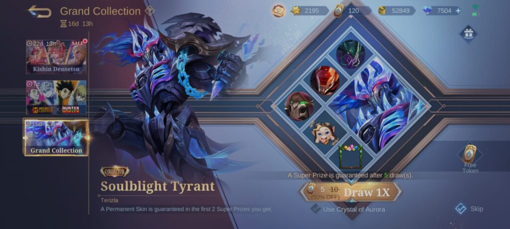 Terizla “Soulblight Tyrant.” Collector skin (Image via esports.gg)