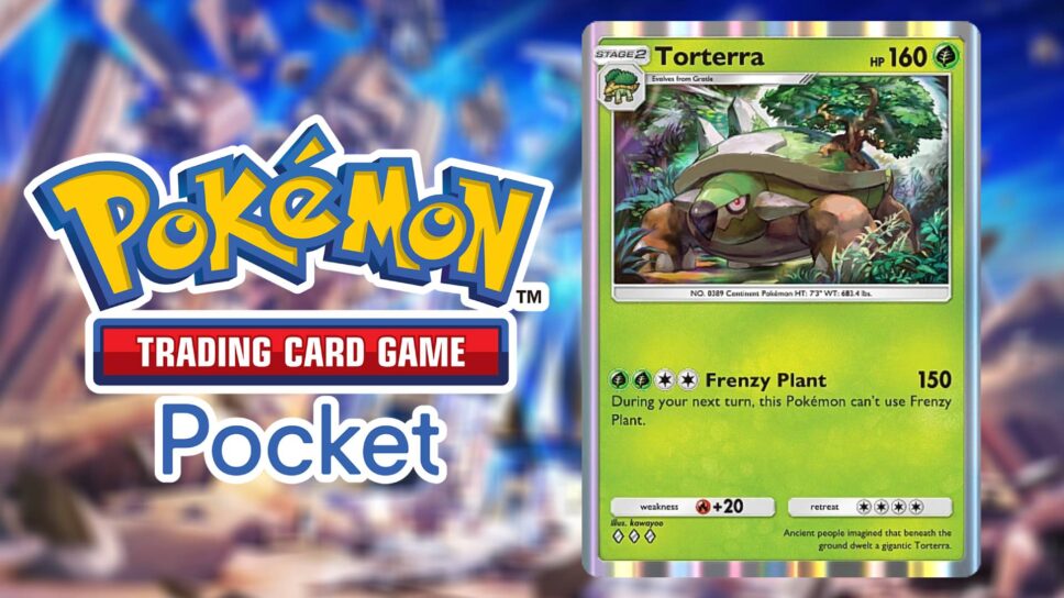 Torterra deck in Pokémon TCG Pocket cover image