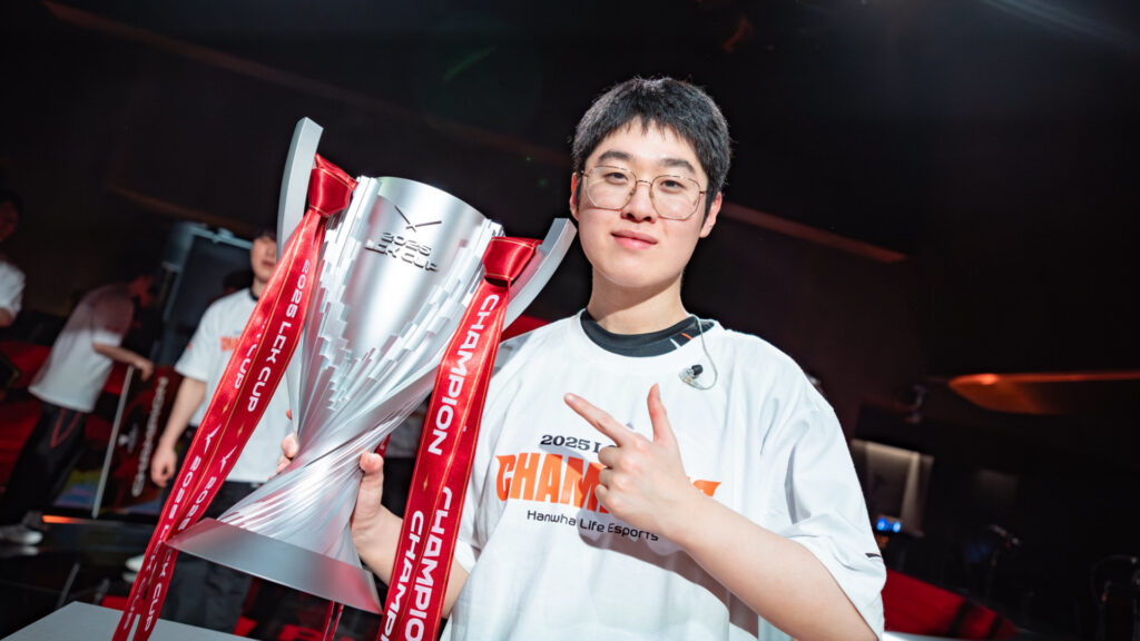 Zeus won the LCK Cup 2025 (Image via LCK)