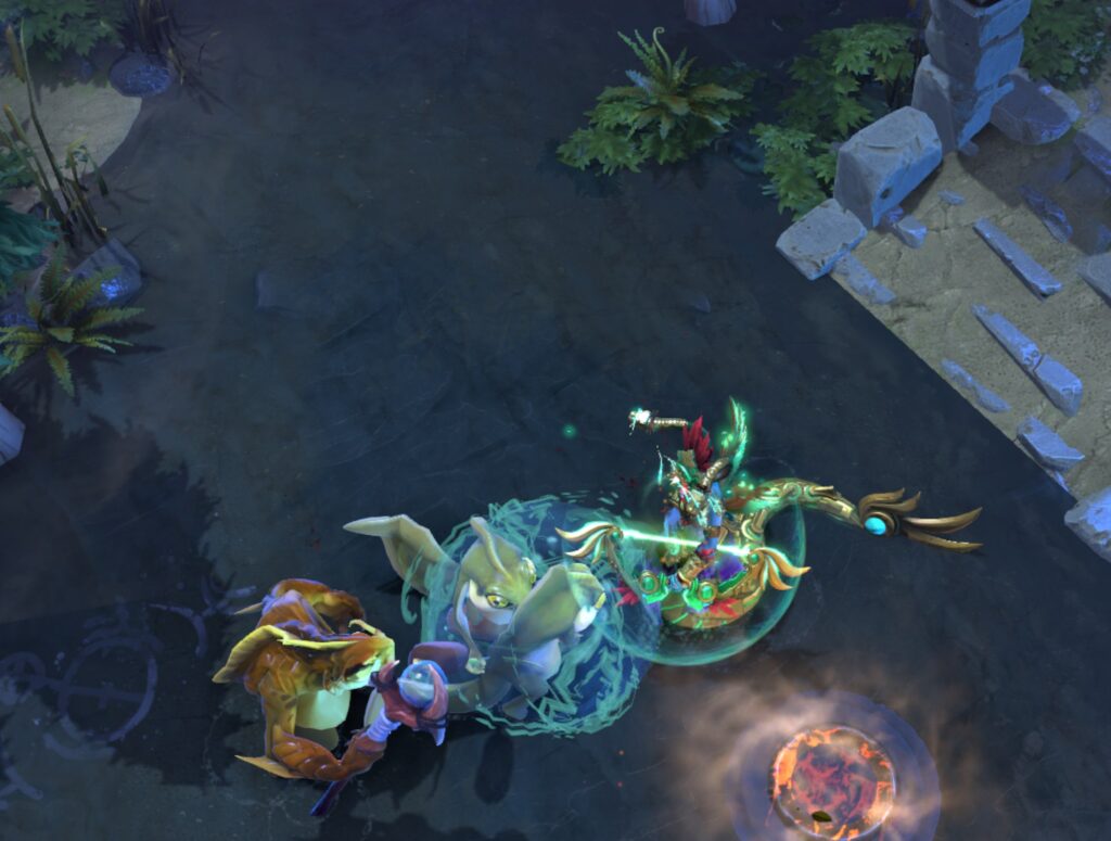 New Amphibious creeps in Dota 2.