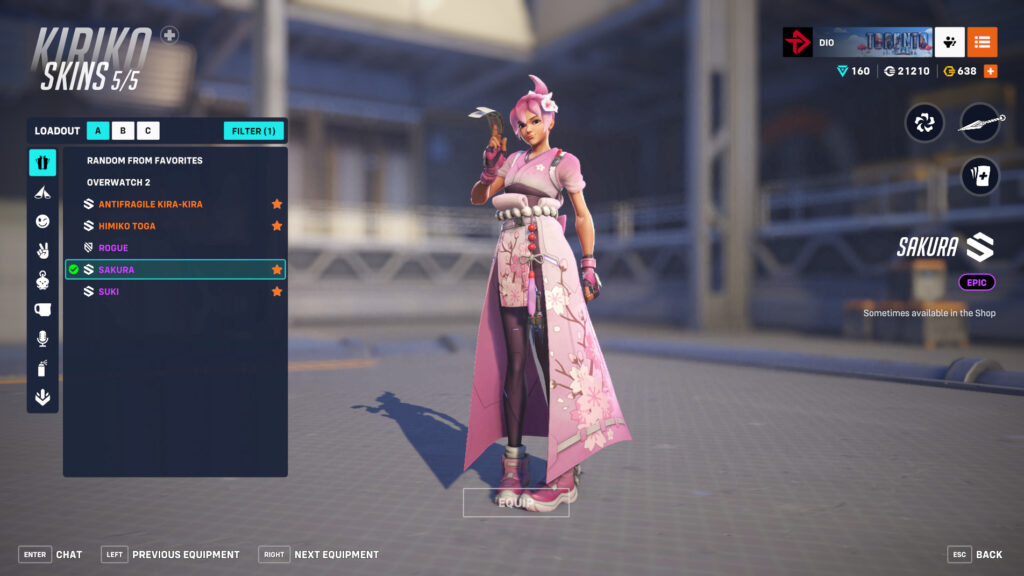 Sakura Kiriko screenshot (Image via esports.gg)