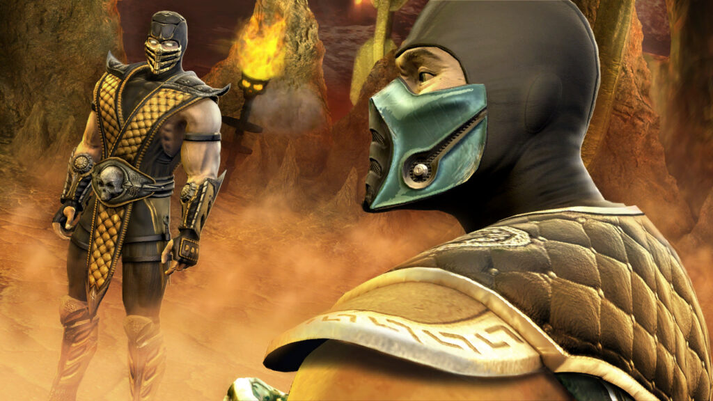 Scorpion and Sub-Zero in MK vs DC Universe (Image via MKWarehouse)