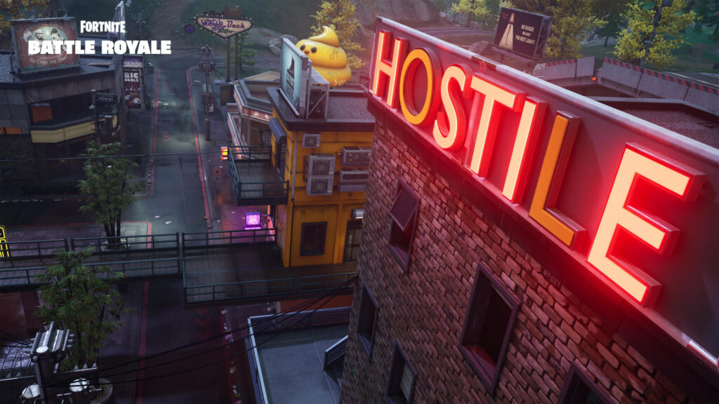 Crime City (Image via Epic Games)