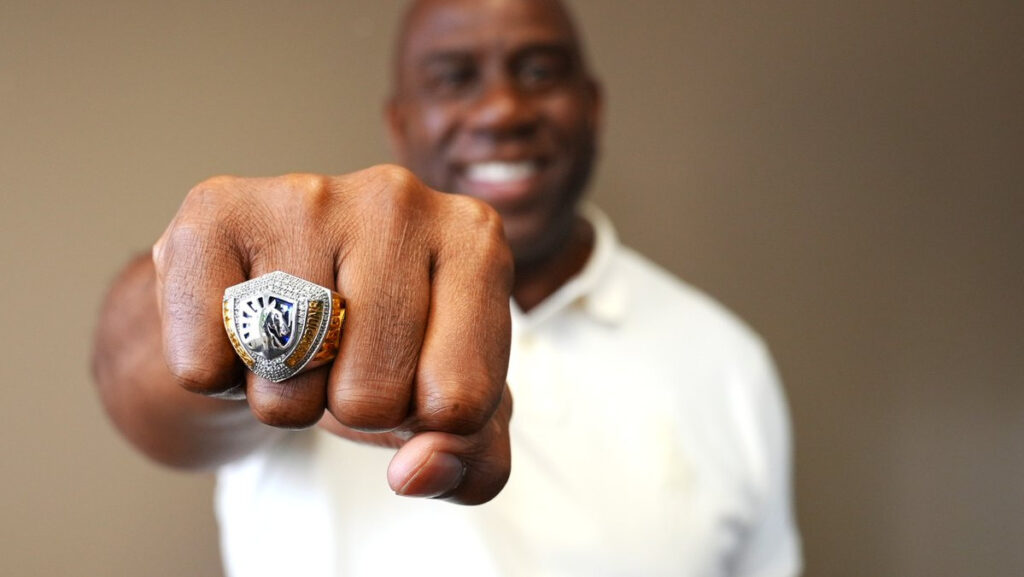 He's going to have to double up on wearing these rings. (Photo via Team Liquid)