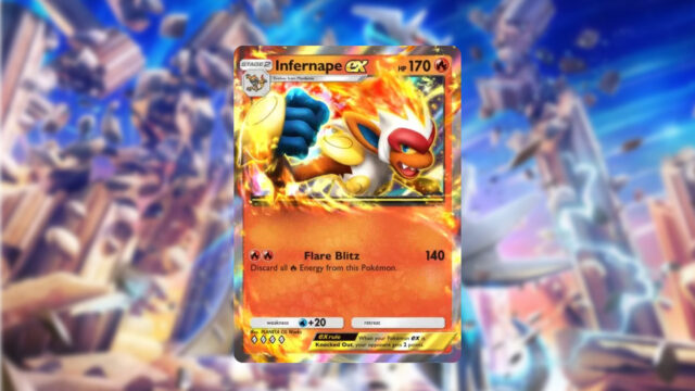 Best Infernape EX deck build in Pokémon TCG Pocket preview image