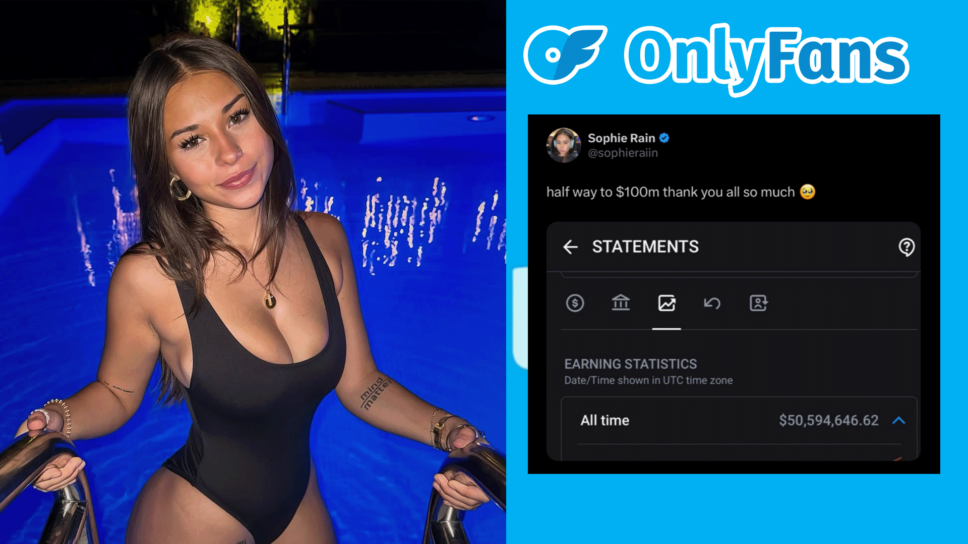 20-year-old viral OnlyFans creator Sophie Rain’s net profit hits $50 million cover image