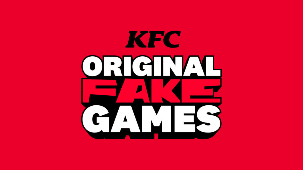 KFC launches Original Fake Games app (Image via KFC)