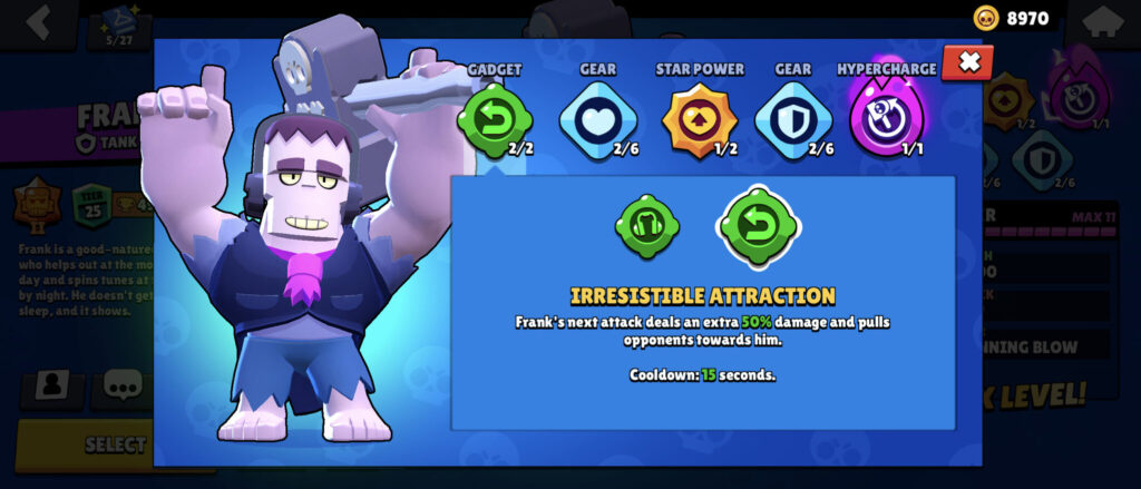 Gadget for Brawl Stars Frank (image via esports.gg)