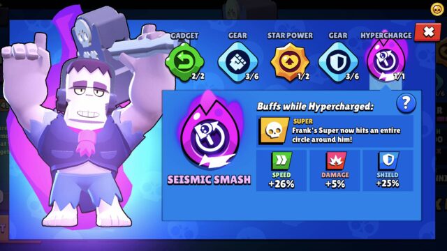 Frank in Brawl Stars: How to play, the best build preview image