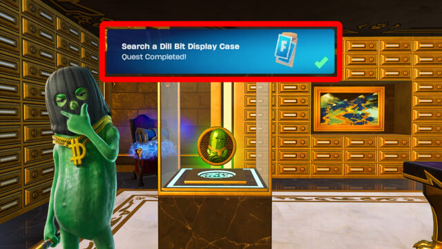 How to search a Dill Bit Display Case in Fortnite preview image