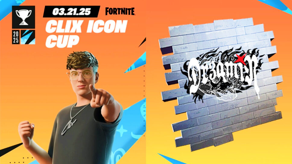 Clix Fortnite Icon Cup: Free skins, format, schedule, and more cover image