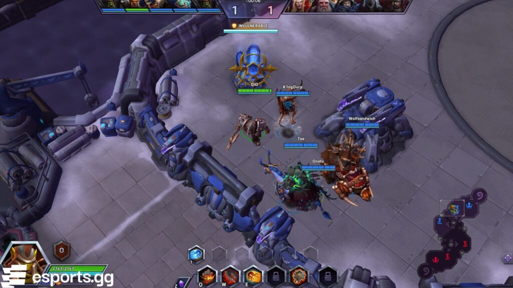 Heroes of the Storm screenshot featuring us as Garrosh (Screenshot via esports.gg)