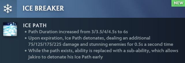 Jakiro Ice Breaker Facet Patch 7.38 (Image via <a href="https://www.dota2.com/wanderingwaters" target="_blank" rel="noreferrer noopener">Valve</a>)