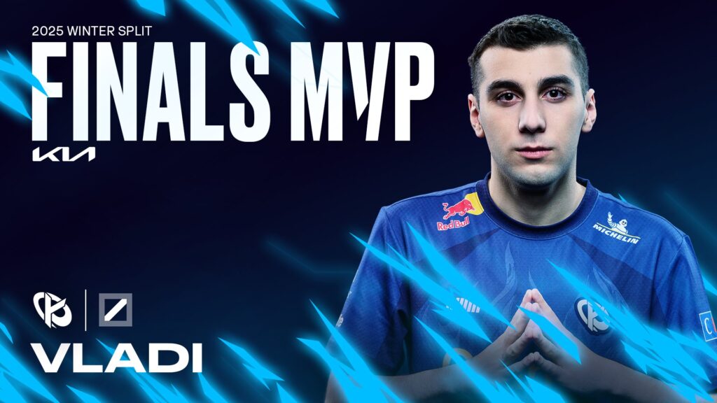 The LEC Winter 2025 FInals MVP (Image via LEC)