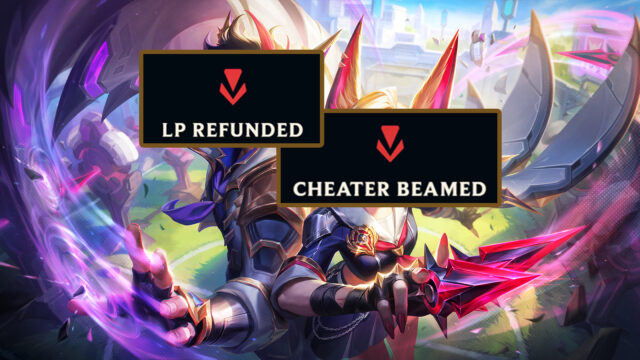 League of Legends now refund LP when a cheater ruins your game preview image