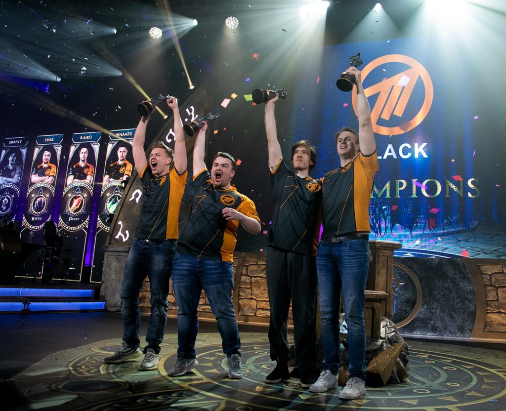 Method Black - Champions of AWC 2019 (image via Blizzard Entertainment)