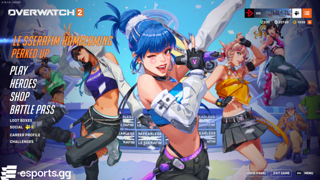 The Overwatch 2 mid-season 15 patch notes release date is March 18 (Screenshot via esports.gg)