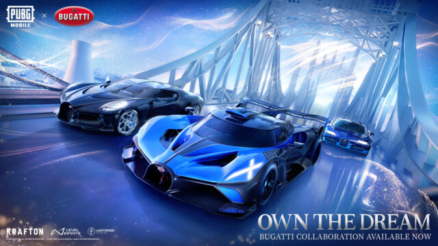 PUBG MOBILE collaborate with Bugatti to introduce new luxury car skin preview image