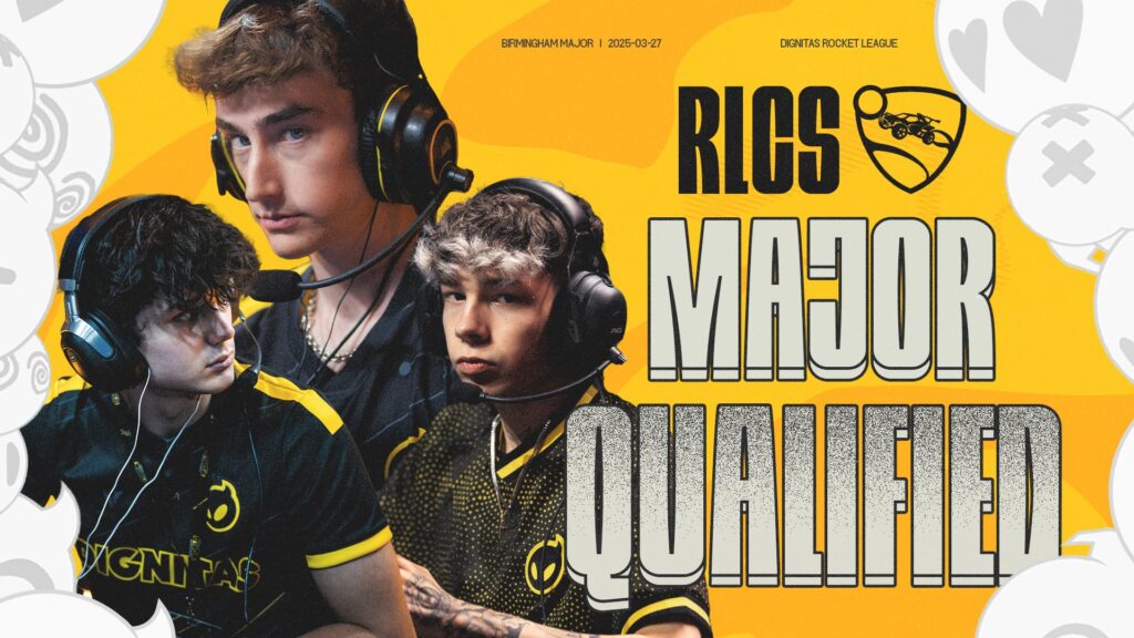 Dignitas Rocket League roster (image via Dignitas)