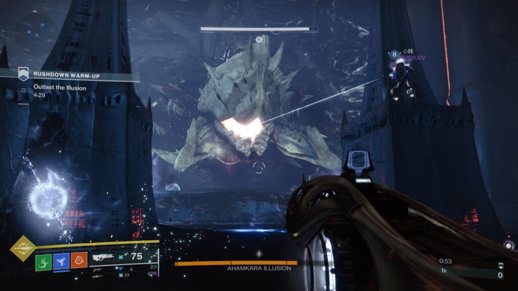 Every Rushdown run features five boss encounters (Screenshot via esports.gg)