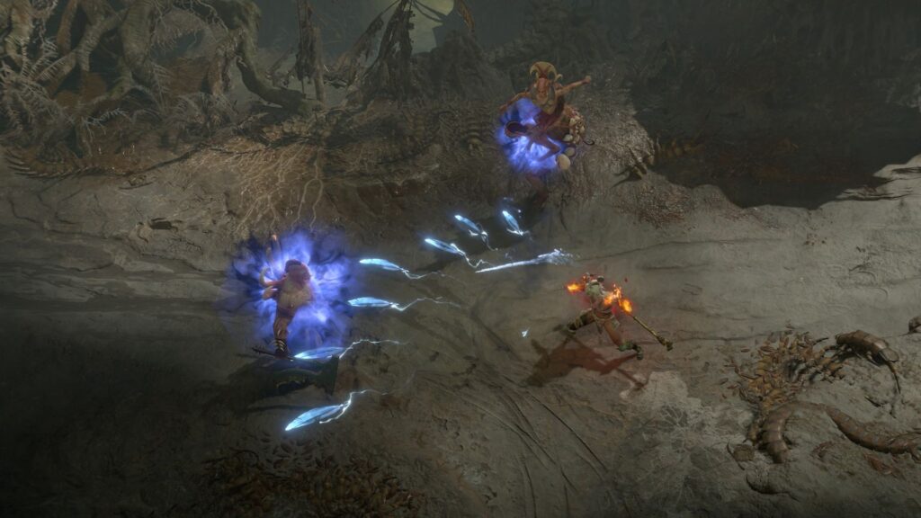 One of Diablo 4's witchcraft abilities in action. (Image via Blizzard)