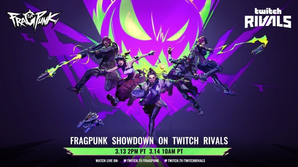 New first-person shooter, FragPunk, is coming to Twitch Rivals cover image