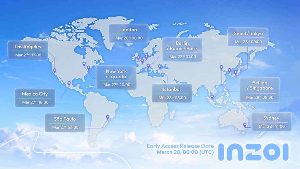 inZOI early access release date (Image via KRAFTON)