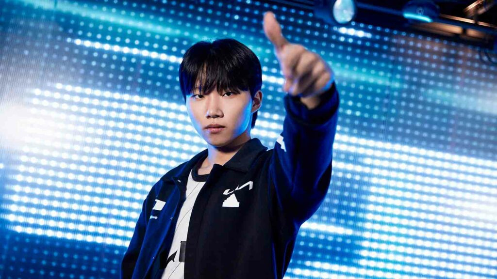 In 2023, Canna was the top laner for Dplus KIA (Photo via LCK)