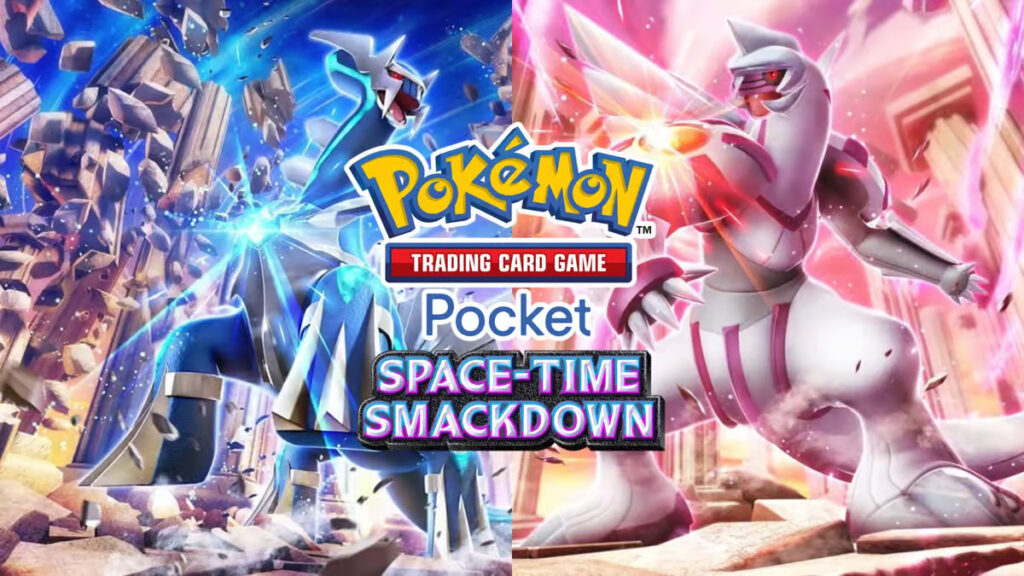 Pokémon TCG Pocket Space-Time Smackdown expansion launched on Jan. 30, 2025 (Image via The Pokémon Company)