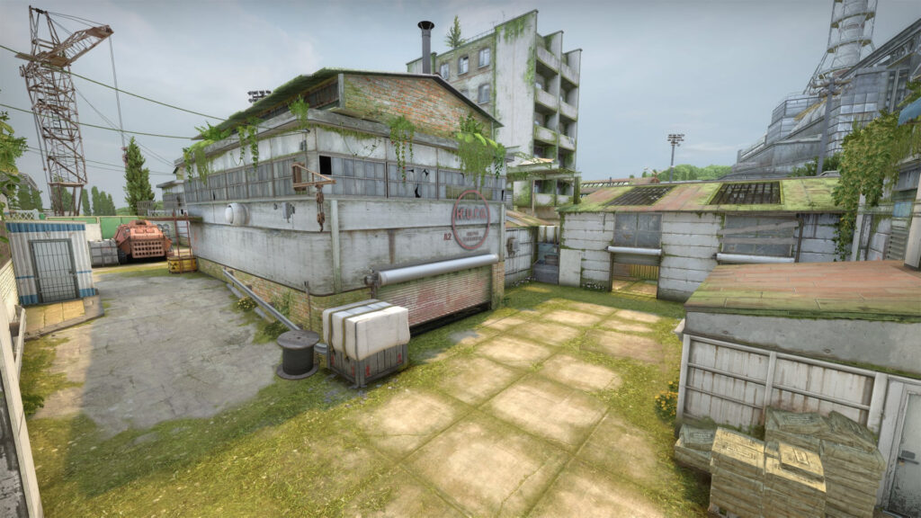 2019's remake of Cache saw plenty of greenery added, much to the community's discontent. (Image via <a href="https://cache.fmpone.com/img/3@2x.jpg" target="_blank" rel="noreferrer noopener nofollow">FMPONE</a>)