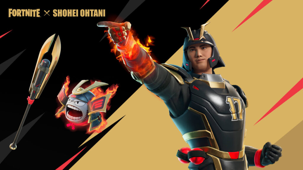 Samurai Shohei Ohtani (Image via Epic Games)