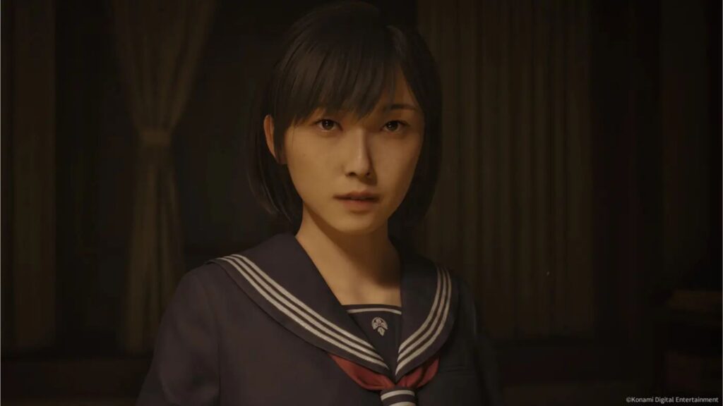 In Silent Hill f, you play as Shimizu Hinako. (Image via Konami)