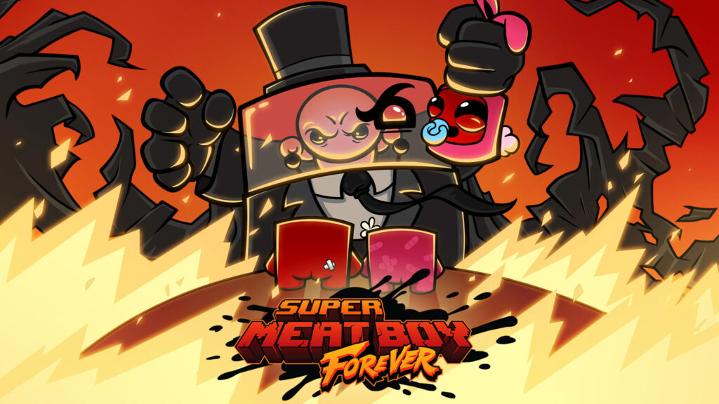 Super Meat Boy Forever (Image via Team Meat)