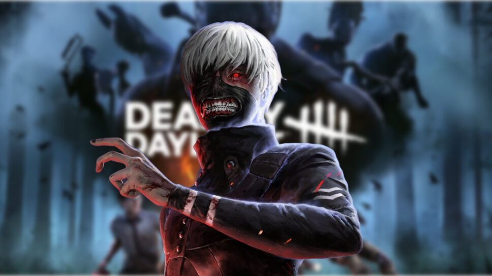 Tokyo Ghoul character, Ken Kaneki, joins Dead by Daylight in new crossover cover image